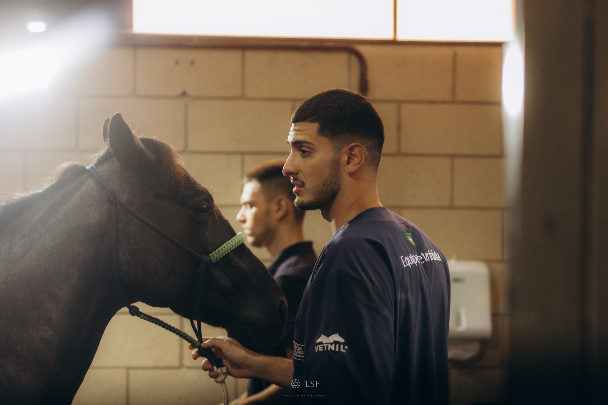 Equipe da Pro Equus em atendimento